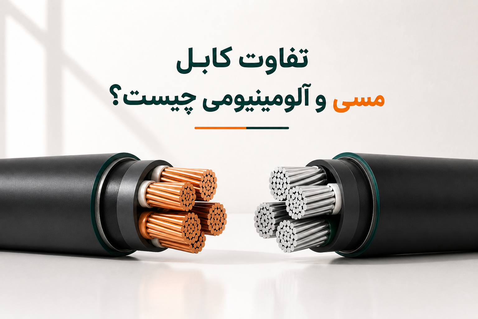 تفاوت کابل مسی و آلومینیومی چیست؟ بررسی کامل مزایا، معایب و کاربردها