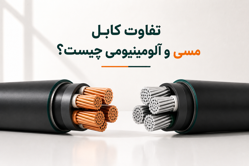 تفاوت کابل مسی و آلومینیومی چیست؟ بررسی کامل مزایا، معایب و کاربردها